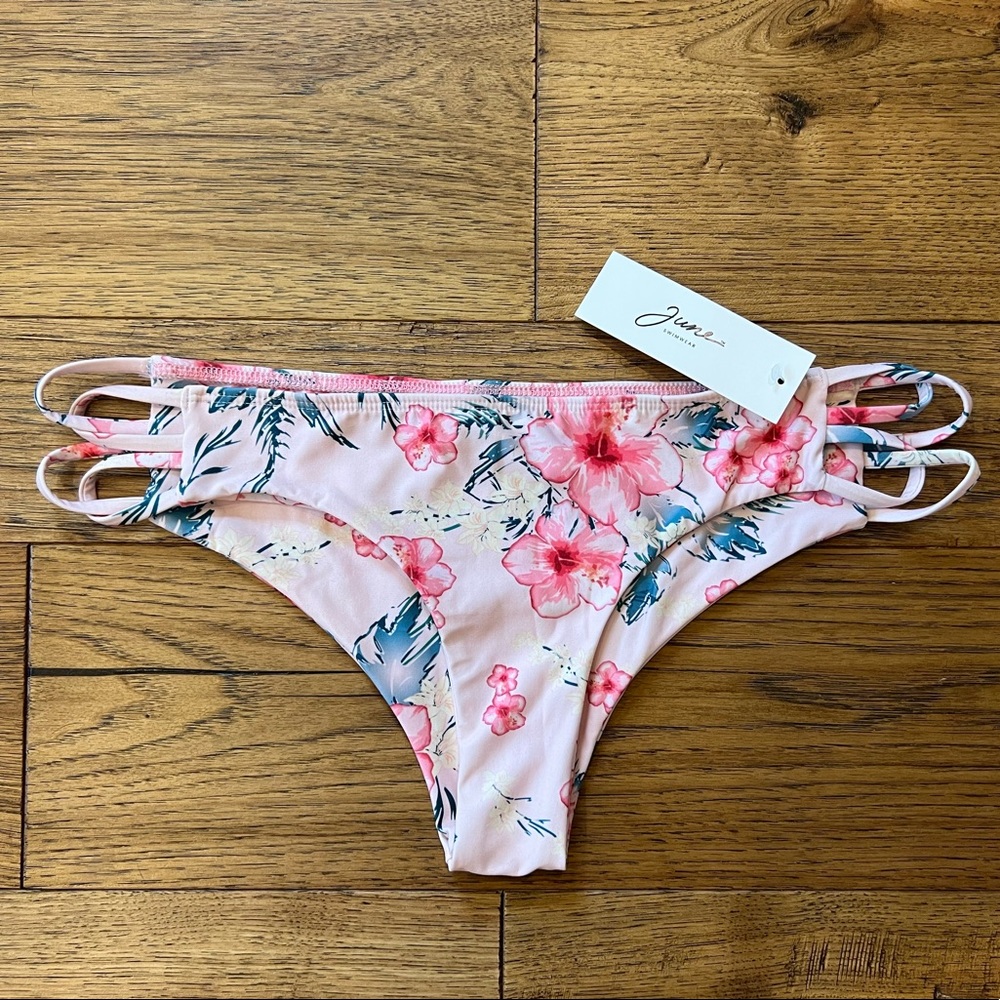 NWT Floral Bikini Bottom